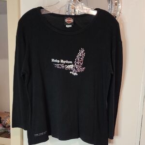 Harley-Davidson Black Long Sleeve Shirt